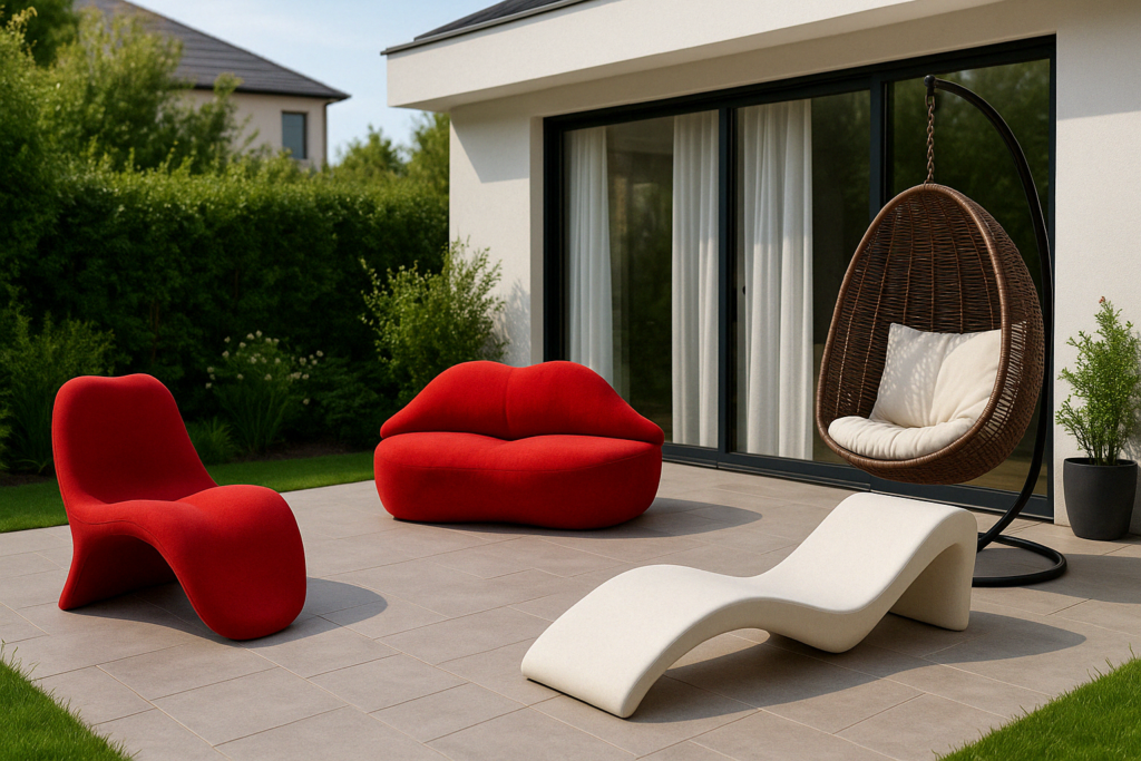 Curvaceous Outdoor Furniture